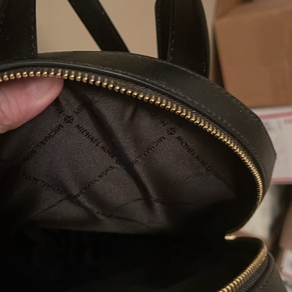 Michael Kors Large Black Backpack
